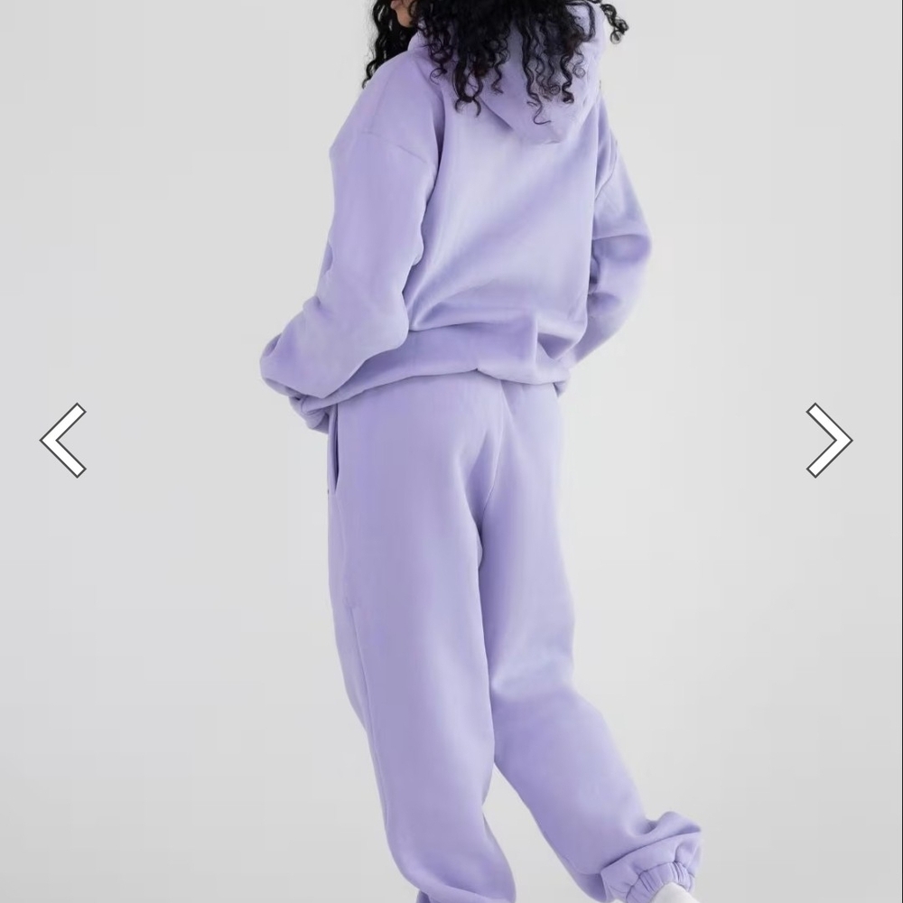 Lavender Pastel Comfrt Hoodie Lg - Picture 3 of 8